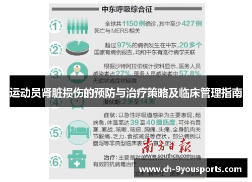 运动员肾脏损伤的预防与治疗策略及临床管理指南